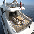 Sunseeker 131 Yacht ARC CGI